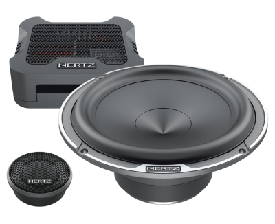 Hertz 4 Ohm 2 Way Passive Crossover Car Audio Speaker System - MPK165.3