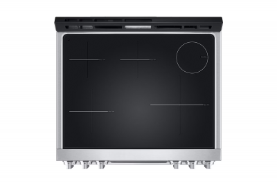 30" LG STUDIO 6.3 Cu. Ft. InstaView Induction Slide-in Range with Air Fry and Air Sous Vide  - LSIS6338F