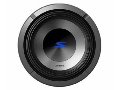 8" Alpine Next-Generation S-Series Subwoofer with Dual 4-Ohm Voice Coils - S2-W8D4