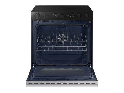 30" Samsung Electric Slide in True Convection  Air Fry in Stainless Steel -  NSE6DG8700SRAC