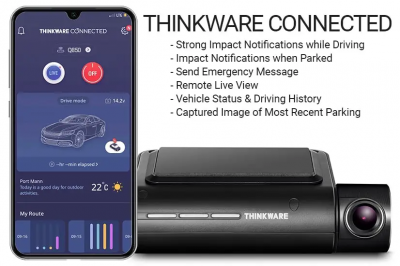 Thinkware Q850 Front Dash Cam with 32GB microSD Card - Q850H32