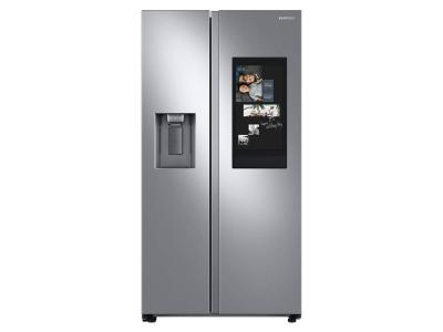 36" Samsung 21.5 Cu. Ft. side by Side Door Family Hub Refrigerator - RS22T5561SR