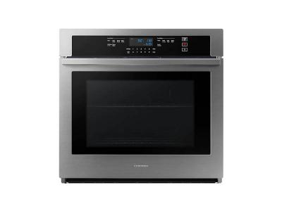 30" Samsung 5.1 Cu. Ft. Wall Oven with Wi-Fi Connectivity in Stainless Steel - NV51T5512SS