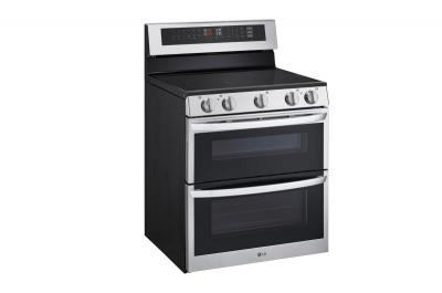 30" LG 7.3 Cu. Ft. Smart Electric Double Oven Freestanding Range - LDEL7324SE