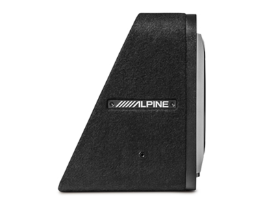 8" Alpine PrismaLink S-Series Preloaded Subwoofer Wedge Enclosure - S2-SB8