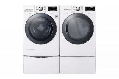 LG 7.4 Cu. Ft. Smart Wi-Fi Enabled Electric Dryer with TurboSteam - DLEX3900W