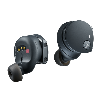 Audio Technica Noise-Canceling True Wireless Earbuds in Black - ATH-CKS50TW2BK