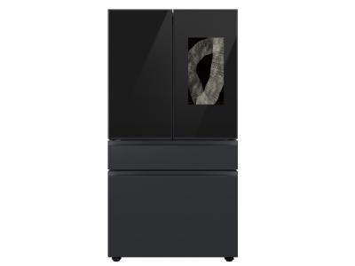 36" Samsung 28.6 Cu. Ft. Bespoke 4-Door French Door Refrigerator - RF29BB89008MAC